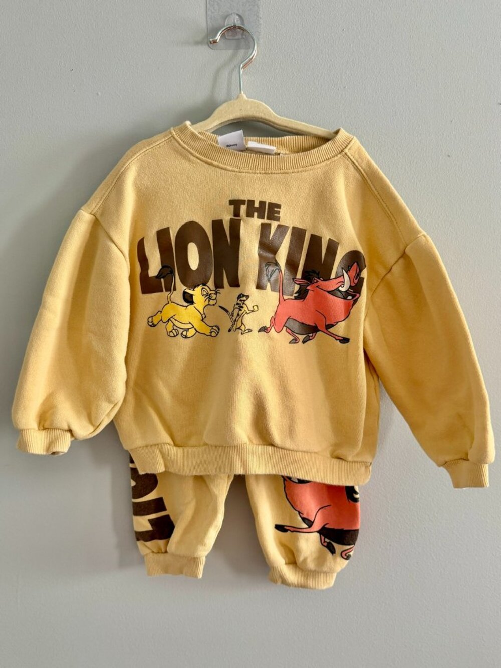Zara Disney The Lion King Sweatshirt & Pants Set Size 5